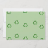 Garbage Trash Truck Geburtstagsparty Danke Karte (Rückseite)