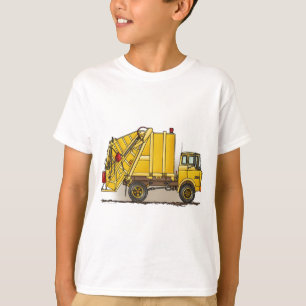 Garbage Truck 2 Construction Boys T - Shirt