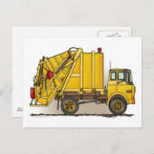 Garbage Truck 2 Postkartenbau Postkarte (Vorne/Hinten)