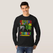 Garbage Truck  Back To School   Rolling Into 4th G T-Shirt (Vorne ganz)