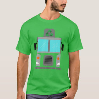 Garbage Truck Driver Halloween Costume Toddler Boy T-Shirt