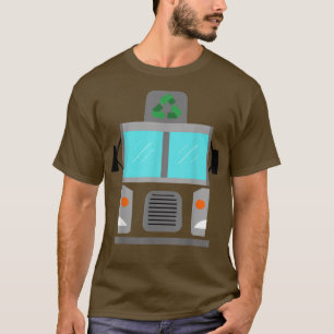 Garbage Truck Fahrer Halloween Kostümkind Junge T-Shirt