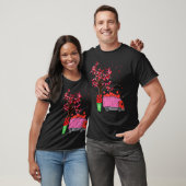 Garbage Truck Heart Tree Garbage Truck Valentine' T-Shirt (Unisex)