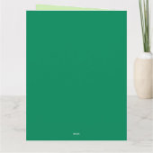 Garbage Truck Kinder zum Geburtstag Karte (Rückseite)