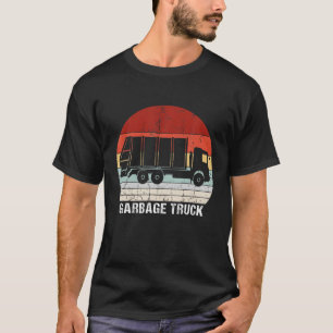 Garbage Truck Pajamas Vintager Retro für Lkw Birne T-Shirt