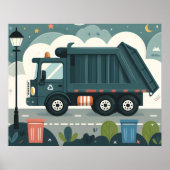 Garbage Truck Poster (Vorne)