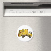 Garbage Truck Rückladermagnete Magnet (In Situ (Geschirrspüler))