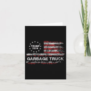Garbage Truck - Trump unterstützt Garbage Trump 20 Karte