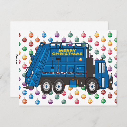 Garbage Truck Weihnachten (Vorne/Hinten)