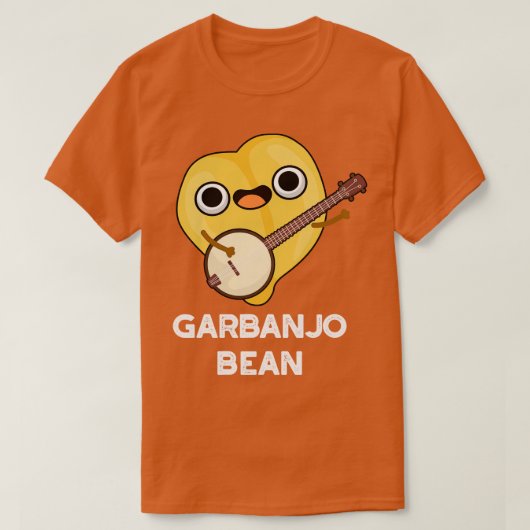 Garbanjo Bean Niedlich Garbanzo Banjo Pub 1 T-Shirt (Design vorne)