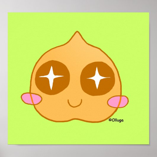 Garbanzo kawaii poster (Vorne)