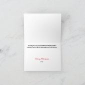 Garbour Truck Weihnachtskarte Karte (Innenseite)