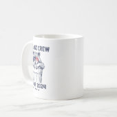 Garbyge Crew wählen Trump 2024 Funny Republian Rac Kaffeetasse (Vorderseite Links)