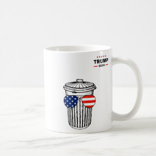 Garbyge für Trump 2024 Garge Truck Trash kann abst Kaffeetasse