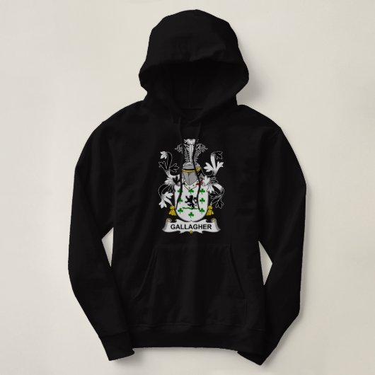 Garcia Coat of Arms Family Crest Hoodie (Design vorne)