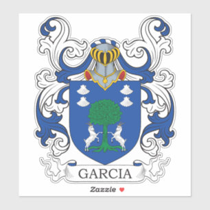 Garcia Familienwappen Aufkleber