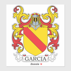 Garcia Familienwappen Aufkleber