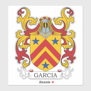 Garcia Familienwappen Aufkleber