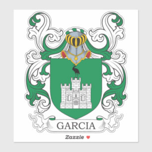 Garcia Familienwappen Aufkleber