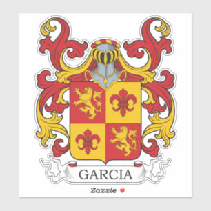 Garcia Familienwappen Aufkleber