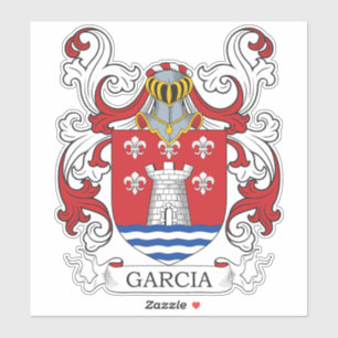 Garcia Familienwappen Aufkleber