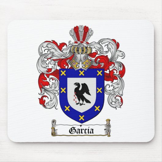 GARCIA-FAMILIENWAPPEN - GARCIA-WAPPEN MOUSEPAD (Vorne)