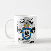 Garcia-Familienwappen Kaffeetasse (Links)