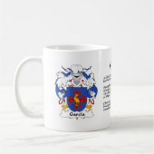 Garcia-Familienwappen-Schale Kaffeetasse (Links)