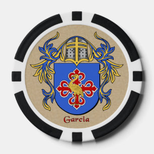 Garcia Heraldic Arms Pokerchips