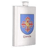Garcia Heraldic Shield Flachmann (Rechts)
