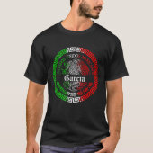 Garcia Nachname mexico Shirts mit Namen (Vorderseite)