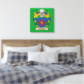 Garcia-Wappen Leinwanddruck (Insitu (Schlafzimmer))
