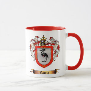 Garcia-Wappen - Personalisieren Sie den Vornamen Tasse