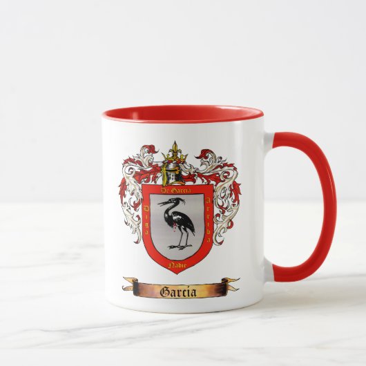 Garcia-Wappen - Personalisieren Sie den Vornamen Tasse (Rechts)
