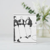 Garcons de Cafe Postkarte (Stehend Vorderseite)