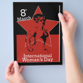 Garcya_greeting_card03 Internationaler Frauentag Flyer (Hand)