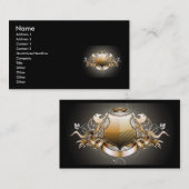 Garcya.us_Heraldic_3, Name, Adresse 1, Anschrift . Visitenkarte (Vorne/Hinten)