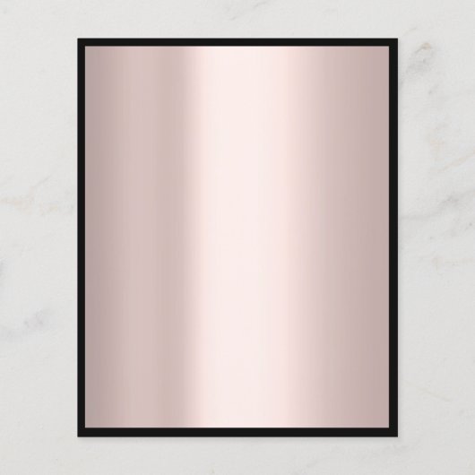 Gard Sale Rose Blush Powder Glitzer Flyer (Hinten)