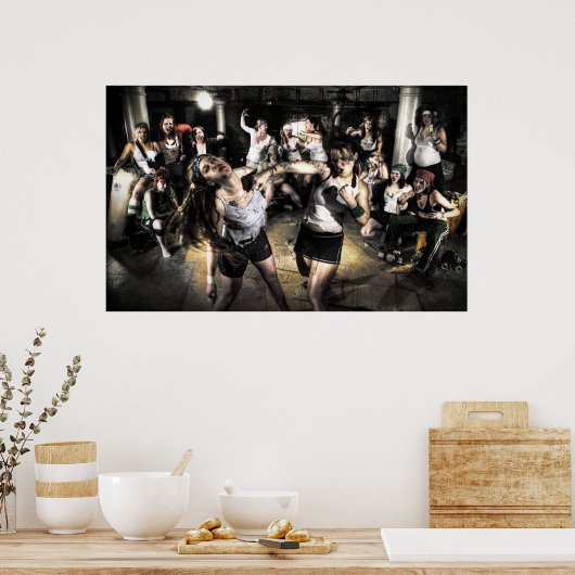 Garda Belt Team Foto 2009 Poster (Küche)