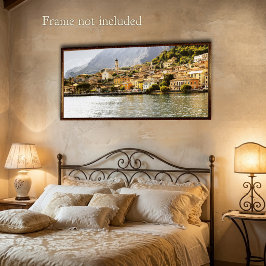 Garda Italien Mittelmeer Acrylmalerei Fotodruck