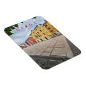 Garda Town Hall View Kühlschrankmagnet Magnet (Rechte Seite)