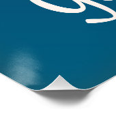 Garðabær Island Reiseplakat Poster (Ecke)