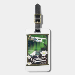 Garðabær Island Reiseposter Luggage Tag Gepäckanhänger