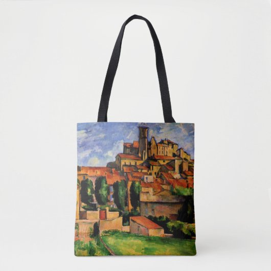 Gardanne, beliebtes Gemälde von Paul Cezanne Tasche (Vorderseite)