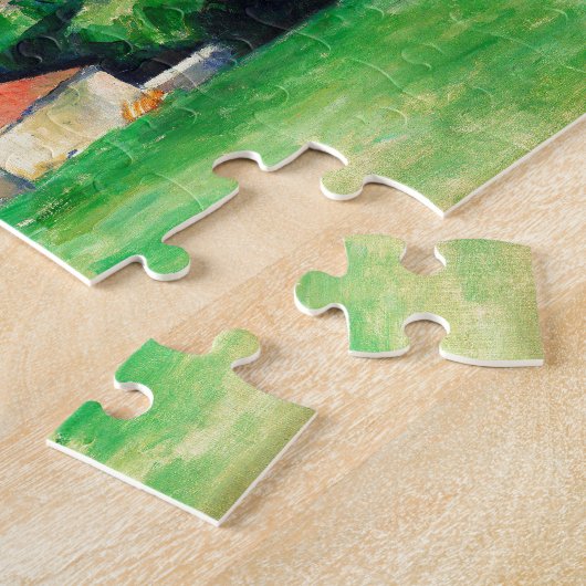 Gardanne (Horizontal View) von Paul Cezanne Puzzle (Seite)