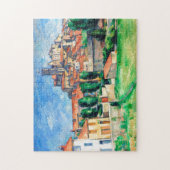 Gardanne (Horizontal View) von Paul Cezanne Puzzle (Vertikal)
