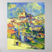 Gardanne von Paul Cezanne Poster (Vorne)