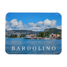 Gardasee Bardolino Panoramablick Kühlschrankmagnet