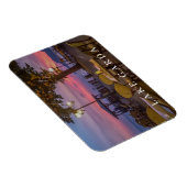 Gardasee bei Dämmerung Kühlschrankmagnet Magnet (Rechte Seite)