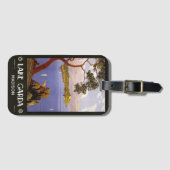 Gardasee Italien individuelle Name Gepäckanhänger (Vorderseite (Horizontal))